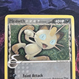 Pokemon TCG Meowth Pop Series 5 Promo Card #11/17 NM Pokemon Card