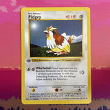 Pokemon Card Pidgey Shadowless Base Set 1st Edition Common 57/102 NM Condition