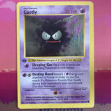 Pokemon Card Gastly Shadowless 1st Edition Base Set Common 50/102 NM Condition