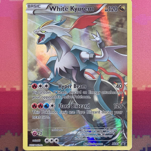 Pokemon Card White Kyurem Black Star Promo XY81 Near Mint Condition