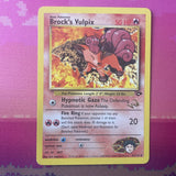 Pokemon Card Brock's Vulpix Black Star Promo W Stamp 37/132 Near Mint Condition