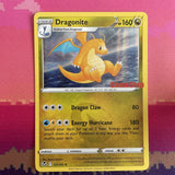 Pokemon Card Dragonite 131/195  Silver Tempest GAMESTOP STAMPED  Near Mint 