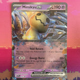 Pokemon Card Mimikyu EX Black Star Promo 004 Near Mint Condition