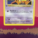 Pokemon Card Abra Shadowless 1st Edition 43/102 Base Set -Near Mint