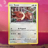 Pokemon Card Eevee SWSH175 Black Star Promo Holo Near Mint