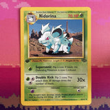 Pokemon Card Nidorina Jungle 1st Edition Uncommon 40/64 Near Mint Condition