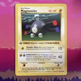 Pokemon Card Magnemite Shadowless Base Set 1st Edition Common 53/102 NM Conditio