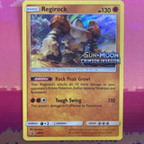 Pokemon Card Regirock SM74 Black Star Promo STAMPED Crimson Invasion Near Mint 