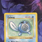 Pokemon Card Poliwag Shadowless Base Set 59/102 Near Mint Condition