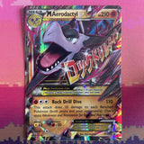 Pokemon Card M Aerodactyl EX XY98 Black Star Promo Near Mint Condition