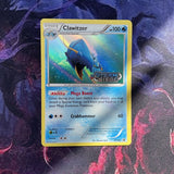 Pokemon Card Clawitzer XY146 Black Star Promo Steam Siege Pre Release Near Mint