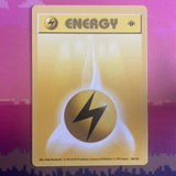 Pokemon Card Lightning Energy Shadowless 1st Edition 100/102 Near Mint