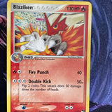 POKEMON PROMO CARD - POP SERIES 1 - BLAZIKEN 1/17 - RARE - (HOLO) Excellent Cond