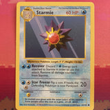 Pokemon Card Starmie Shadowless Base Set Common 64/102 NM Condition