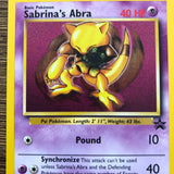 Pokemon Card Sabrina's Abra Black Star Promo 19 Near Mint Condition WOTC