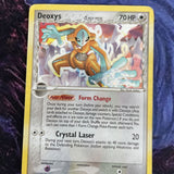 POKEMON PROMO CARD - POP SERIES 4 - DEOXYS 2/17 - V RARE - (COSMIC HOLO) See Pic