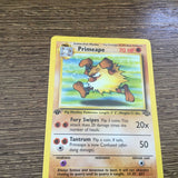 Pokemon Card Primeape Jungle 1st Edition 43/64 Near Mint Condition