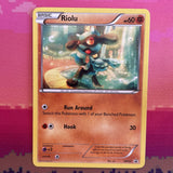 Pokemon Card Riolu BW33 Black Star Promo Non Holo Near Mint Condition