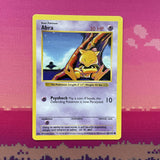 Pokemon Card Abra Shadowless Base Set Common 43/102 NM