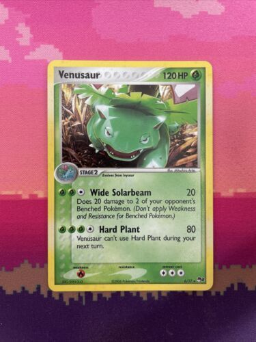 Pokemon Card Venusaur 6/17 POP SERIES 2 Holo Rare Near Mint 