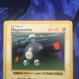 Pokemon Card Magnemite Shadowless Base Set Common 53/102 Near Mint Condition