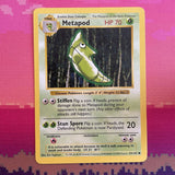 Pokemon Card Metapod Shadowless Base Set Common 54/102 Near Mint Condition