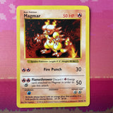 Pokemon Card Magmar Shadowless Uncommon 36/102 Near Mint Condition