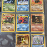 Pokemon Cards Near Complete Fossil 1st Edition Non Holo Set Near Mint-Light Play