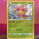 Pokemon Card Cherrim SWSH088 Black Star Promo STAMPED Battle Styles Near Mint 