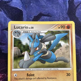 POKEMON PROMO CARD - POP SERIES 6 - LUCARIO 2/17 RARE - NM