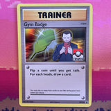 Pokemon Card Gym Badge XY210 Black Star Promo Giovanni Near Mint Condition