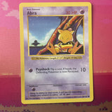 Pokemon Card Abra Shadowless Common Base Set 43/102 Near Mint Condition