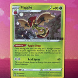 Pokemon Card Flapple Rebel Clash Holo Rare STAMPED GAMESTOP 022/192 Near Mint