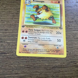 Pokemon Card Primeape Jungle 1st Edition 43/64 Near Mint Condition