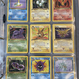 Pokemon Cards Near Complete Fossil 1st Edition Non Holo Set Near Mint-Light Play