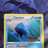 Pokemon Card Clawitzer XY146 Black Star Promo Steam Siege Pre Release Near Mint