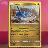 Pokemon Card Latios SM136 Black Star Promo Near Mint Condition