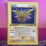 Pokemon Card Zapdos Fossil 1st Edition Rare 30/62 Near Mint Condition