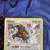 POKEMON PROMO CARD - POP SERIES 4 - DEOXYS 2/17 - V RARE - (COSMIC HOLO) See Pic