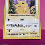 Pokemon Card Shadowless Pikachu 58/102 Base Set Near Mint Condition