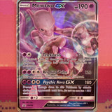 Pokemon Card Mewtwo GX SM196 Ultra Rare Black Star Promo Near Mint