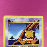 Pokemon Card Abra Shadowless 1st Edition 43/102 Base Set -Near Mint