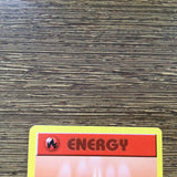 Pokémon Card Red Energy Shadowless Common 98/102 Excellent Condition