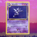 Pokemon Card Haunter Fossil 1st Edition Rare 21/62 Near Mint Condition