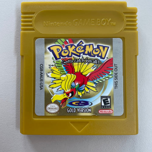 Pokemon Gold Version GameBoy Game Cartrdige