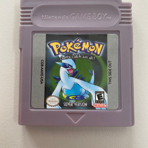 Pokemon Silver Version GameBoy Game Cartrdige