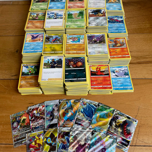 50x Pokemon Card Bundle TCG Rare Holo 100% Genuine Pokémon Cards Collection