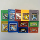 Pokemon Nintendo GameBoy Game Cartrdige - All Editions