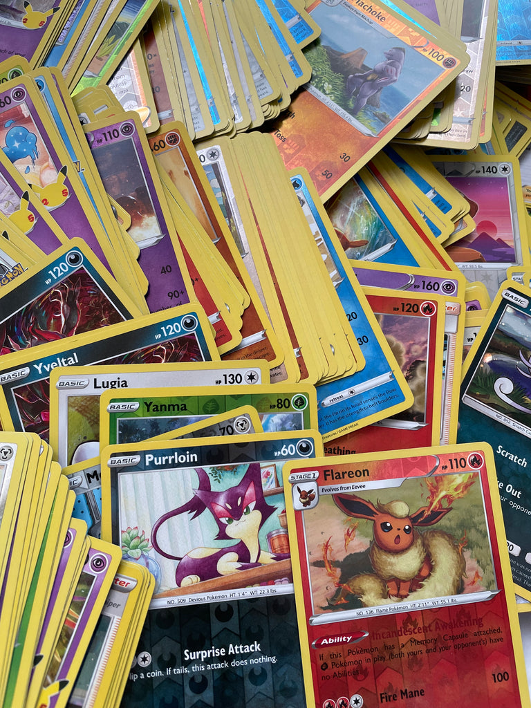 50x Pokemon Card Bundle TCG Rare Holo 100% Genuine Pokémon Cards Colle ...