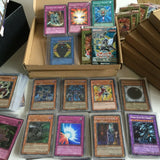 YUGIOH VINTAGE CARDS BUNDLE JOBLOT SALE 150 CARDS 2 FREE PACKS + VINTAGE HOLO!